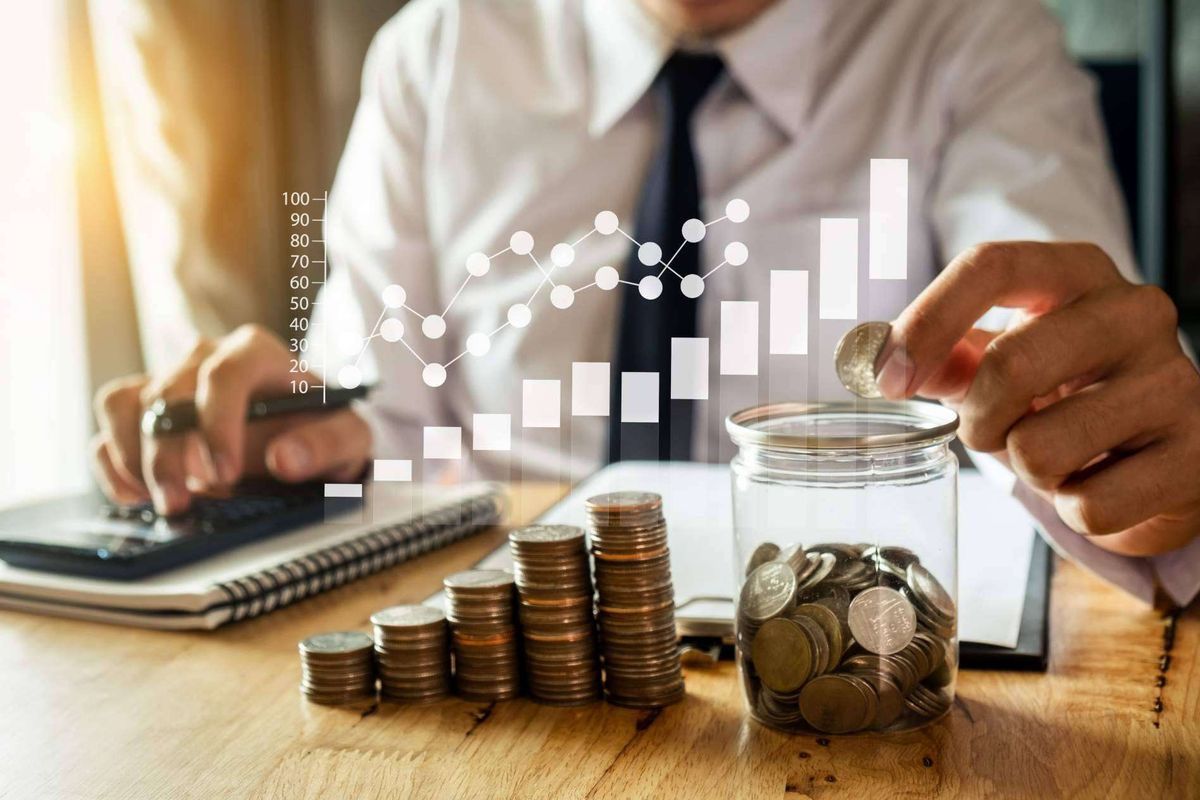 Gráficas de crecimiento financiero